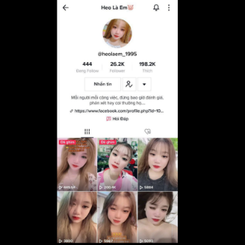 Lộ Clip TikTok Heo là em bú cu