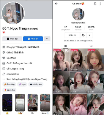 Hot Tik Tok Ngọc Trang ( cô chan ) lộ clip nè anh em